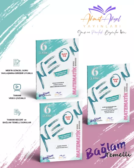 6. Sınıf Matematik 3 lü Set