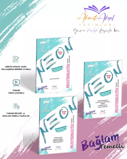 7. Sınıf Matematik 3 lü Set